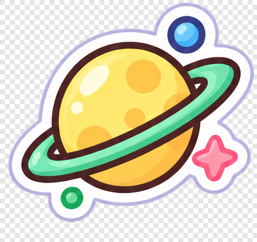 星球贴纸