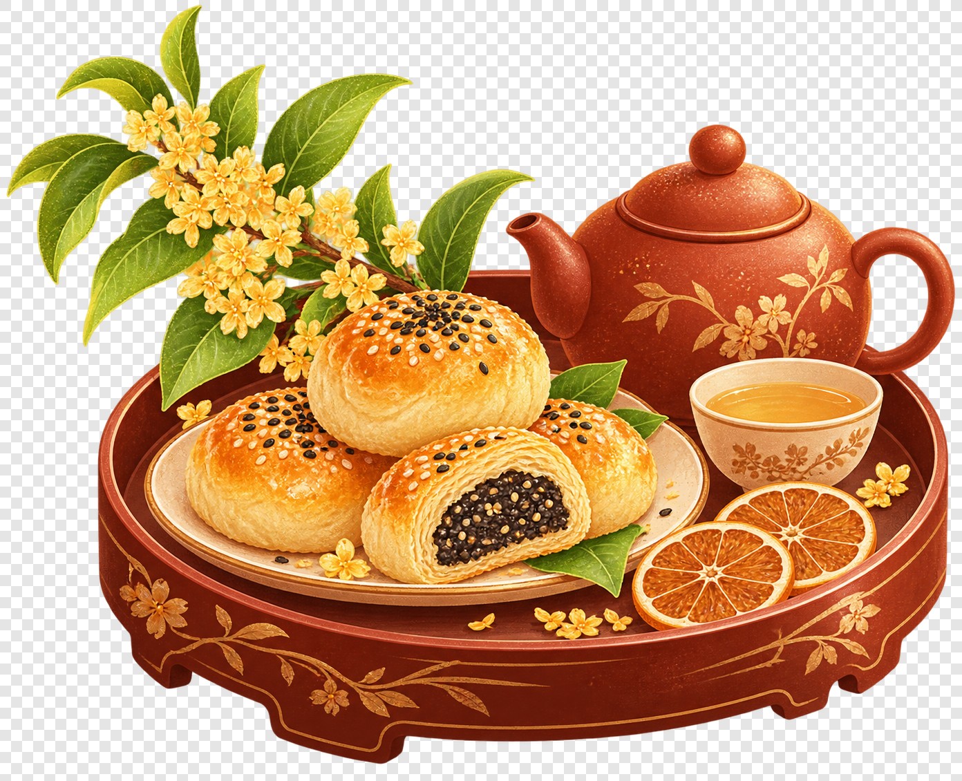 桂花茶点雅集